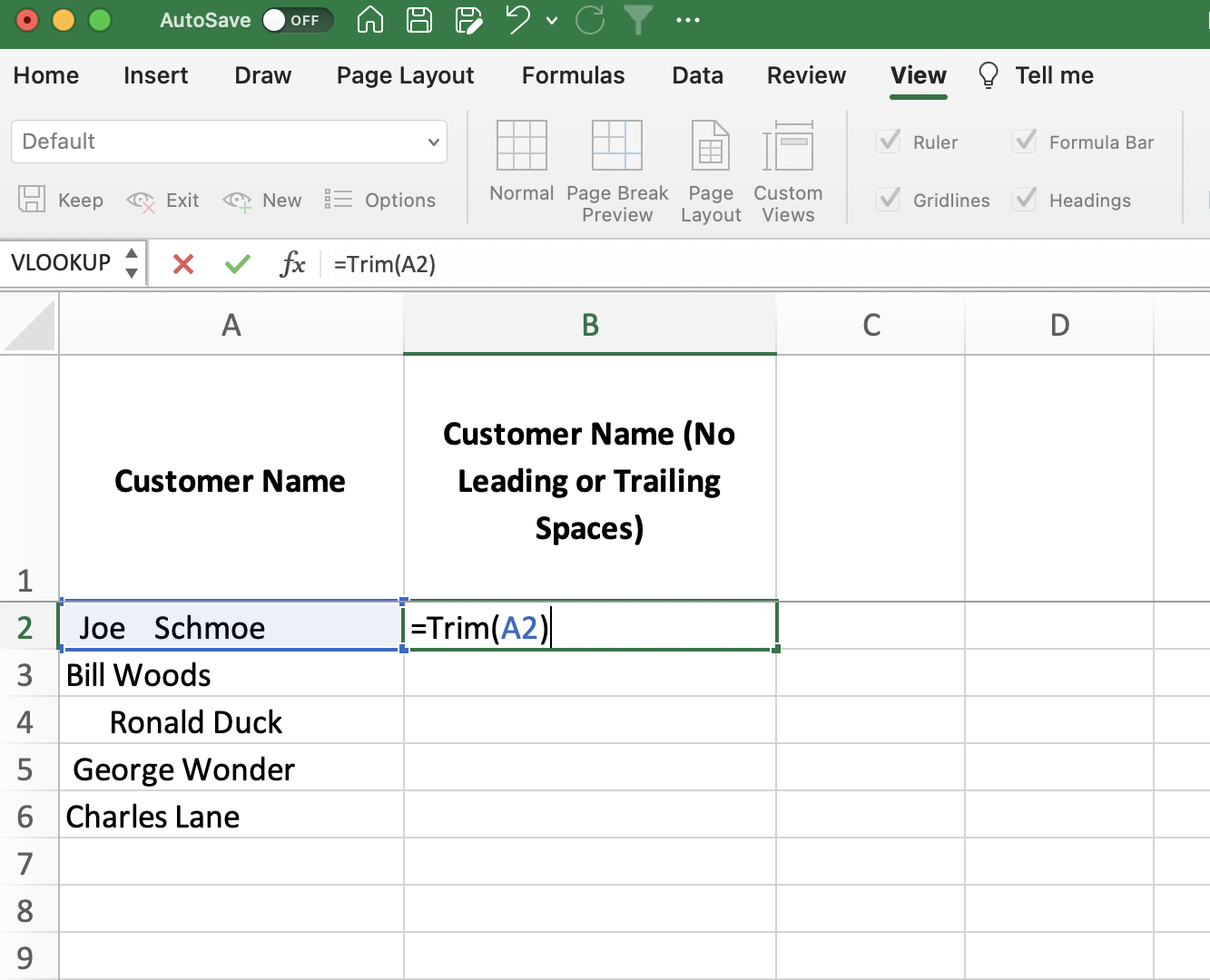 how-to-use-the-trim-function-in-excel-to-remove-blank-spaces-from-text